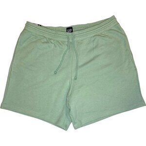 GAP Mens French Terry Shorts Granite Green Size XL